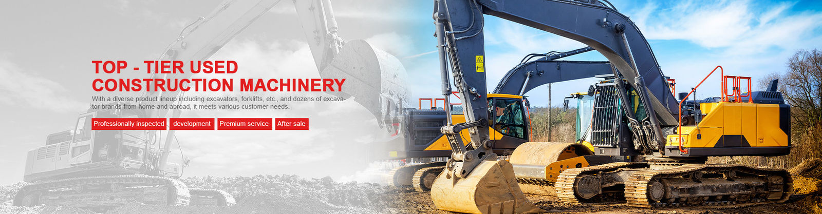 Máquinas de construcción usadas