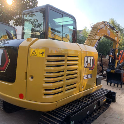 Construcción Amarillo Cat305 Excavadora de segunda mano Excavadora de la oruga usada 5400kg