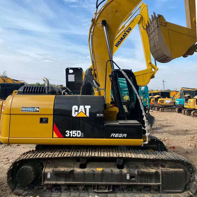 Construcción robusta Excavadora de rastreo hidráulica usada CAT 315D2 para agricultura / construcción