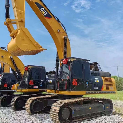 CAT336D Excavadora hidráulica usada CAT Robusta maquinaria de segunda mano para mover tierra