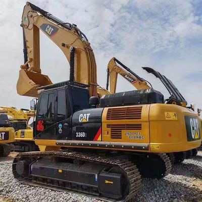 CAT336D Excavadora hidráulica usada CAT Robusta maquinaria de segunda mano para mover tierra