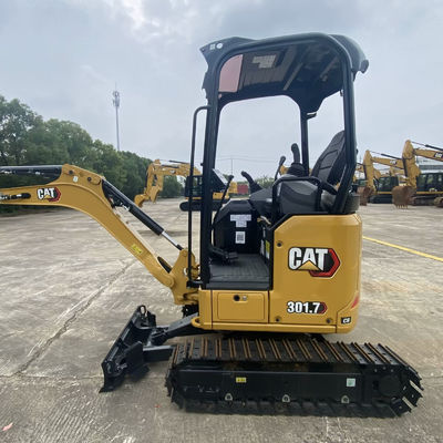 16.1kW Excavadora CAT Usada Mini Excavadoras Cat301.7 de segunda mano Funcionamiento sin problemas