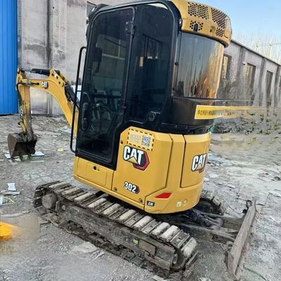 Manipulación de materiales Mini excavadora antigua excavadora Cat302 maquinaria de movimiento de tierra