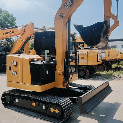 Excavadoras mini Cat usadas Máquina de construcción hidráulica CAT 306 de segunda mano