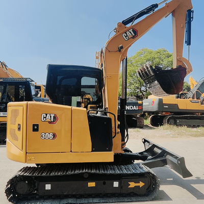Excavadoras mini Cat usadas Máquina de construcción hidráulica CAT 306 de segunda mano