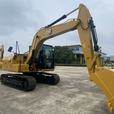 Máquinas de construcción hidráulicas usadas excavadoras de segunda mano CAT312gc 74.4kw para minería