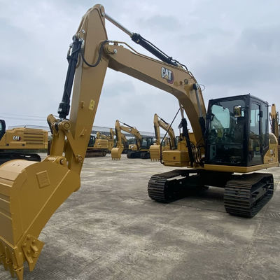 Máquinas de construcción hidráulicas usadas excavadoras de segunda mano CAT312gc 74.4kw para minería