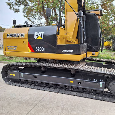 Excavadora usada de alta resistencia excavadora CAT320DL excavadora de rastreo antigua