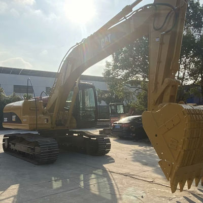 10T CAT320C Maquinaria de construcción usada de segunda mano Excavadora de la oruga 110kw