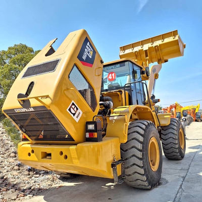 Cargador de retroexcavadora de construcción usado CAT 966H 6T Carga de segunda mano Tractor de retroexcavadora
