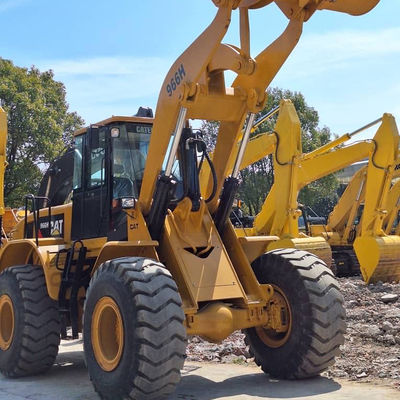 Cargador de retroexcavadora de construcción usado CAT 966H 6T Carga de segunda mano Tractor de retroexcavadora