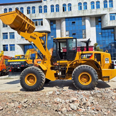 Cargador de retroexcavadora de construcción usado CAT 966H 6T Carga de segunda mano Tractor de retroexcavadora