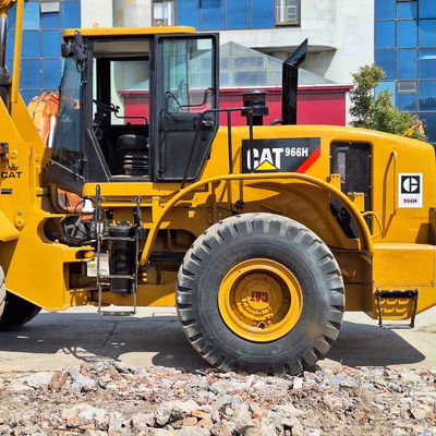 Cargador de retroexcavadora de construcción usado CAT 966H 6T Carga de segunda mano Tractor de retroexcavadora