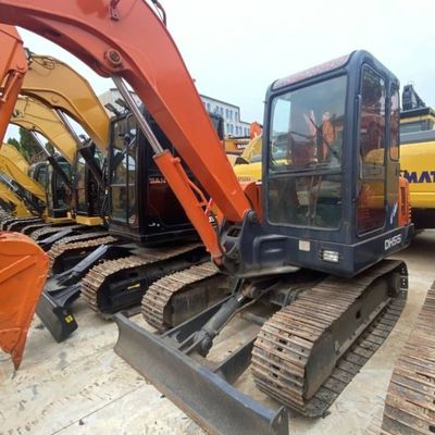 Excavadora mini utilizada DOOSAN 55 Excavadora arrastradora Equipo de construcción