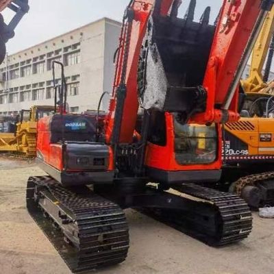 Usado Doosan DH140 12 toneladas Excavadora de rastreo Maquinaria de movimiento de tierra antigua