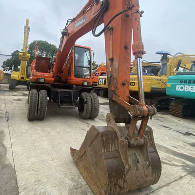 Equipo de excavadora original de segunda mano DOOSAN 150W-7 39.7kW