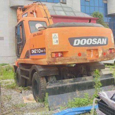 Doosan 210w Equipos de construcción usados Excavadora hidráulica de rastreo 19800 Kg