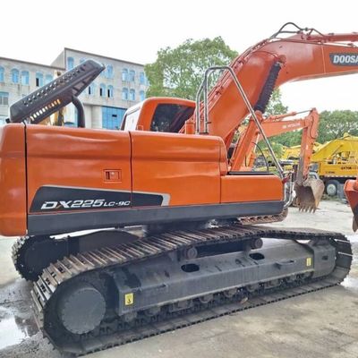 Equipo de excavación de segunda mano DOOSAN Excavadora hidráulica DH225