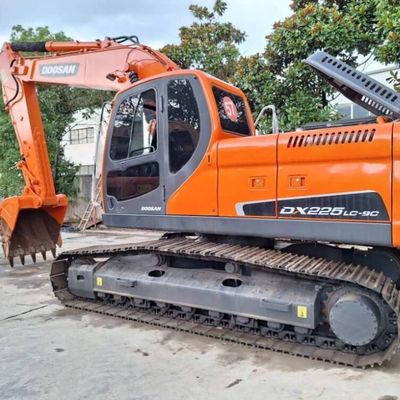 Equipo de excavación de segunda mano DOOSAN Excavadora hidráulica DH225