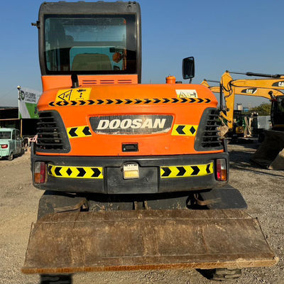 48KW Usado DOOSAN máquina de excavación Doosan DX60W Excavadora de rastreo hidráulico 5550 kg