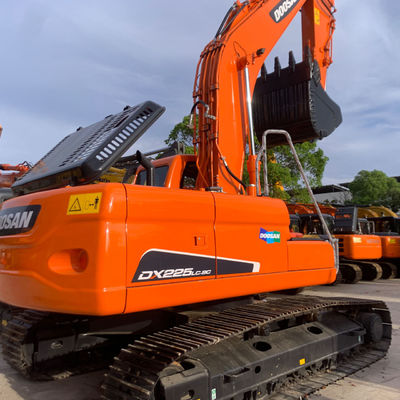 1900 rpm Excavadora usada DOOSAN DX225LC-9C Equipo de construcción 21800kg