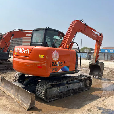 Hitachi ZX70 Excavadora hidráulica usada tipo de excavadora de rastreo 6510 kg