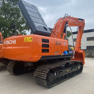Tipo hidráulico Usado HITACHI Excavadora Hitachi Zax200 Maquinaria de construcción de segunda mano