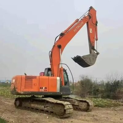 Mini excavadora hidráulica usada HITACHI Zax210 para trabajos de demolición