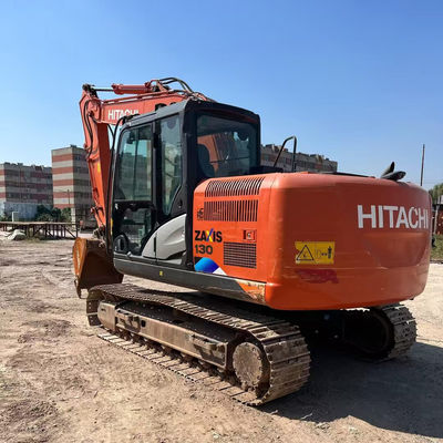 Hitachi Zx130 Excavadora usada de 69kw Equipo de construcción Excavadora de rastreo