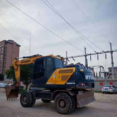 Hyundai 150w-9 Equipo de excavadora Hyundai usado para la construcción de carreteras