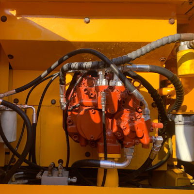HYUNDAI 210W-7 excavadora de ruedas vieja, equipo de construcción usado 124KW para la minería
