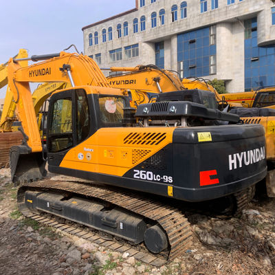 Moderno Hyundai 260lc-9s Excavadora Usada Excavadora Eficiente en combustible Excavación de trabajo pesado