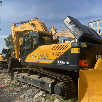 Equipo usado para mover tierra Hyundai 330 Crawlerl Excavadora 32.84 toneladas de segunda mano