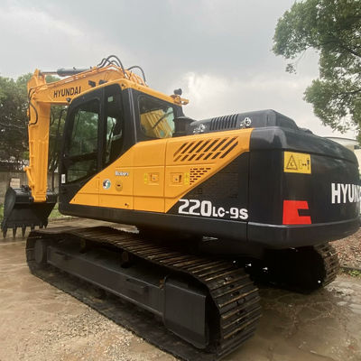 Tipo de rueda Excavadora Hyundai Usada Excavadora Hyundai 220lc-9s de segunda mano