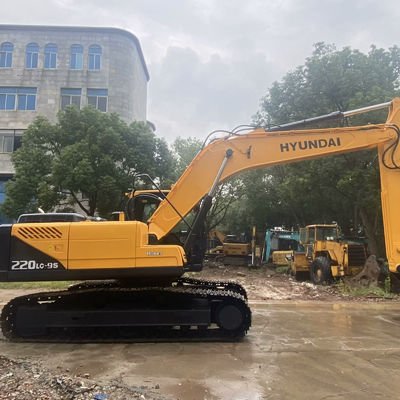 Tipo de rueda Excavadora Hyundai Usada Excavadora Hyundai 220lc-9s de segunda mano