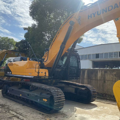 Hyundai 520 Excavadora usada Material de manejo de viejas máquinas de construcción