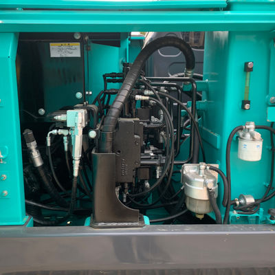 Excavadora hidráulica de 7000 kg Kobleco Sk75 41kw Excavadora para construcción