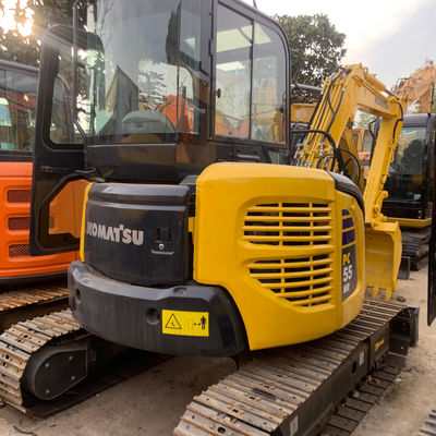 Excavadora hidráulica para excavadoras usadas Komatsu Pc55 5160kg para excavar cimientos