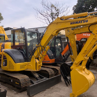 Excavadora hidráulica para excavadoras usadas Komatsu Pc55 5160kg para excavar cimientos