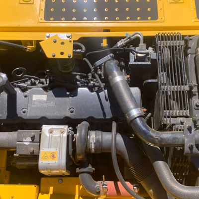 Excavadora de retroexcavadora Komatsu PC200 de segunda mano Maquinaria de construcción Refrigeración por agua