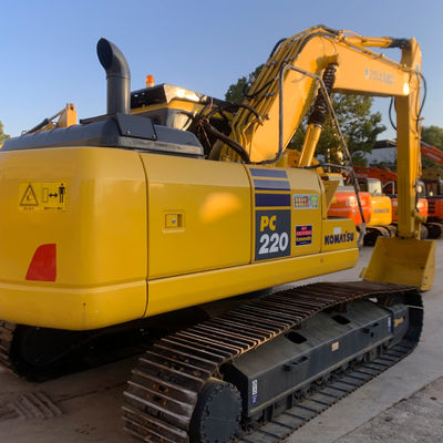 Excavadora de segunda mano tipo Komatsu Pc220 23100kg 1m3 Capacidad de cubo