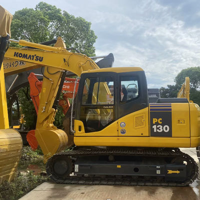 Excavadora mini usada Komatsu Pc130 Equipo de excavadora de segunda mano para la construcción