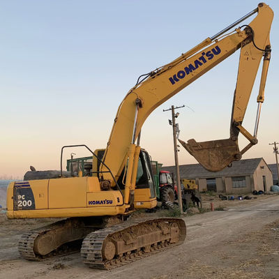 Comatsu PC200-8MO Excavadora usada de 40 toneladas Excavadora de minería Komatsu 103kw 2000 rpm