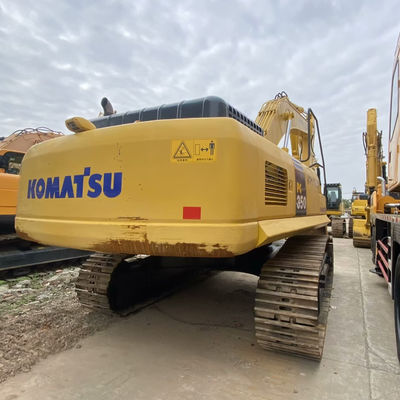 Color amarillo Komatsu PC350 Excavadoras Komatsu usadas 32300 kg Para la construcción y la minería