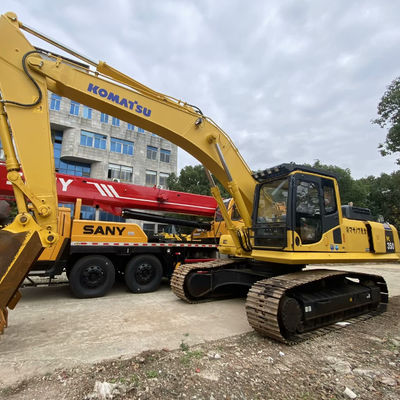 Color amarillo Komatsu PC350 Excavadoras Komatsu usadas 32300 kg Para la construcción y la minería