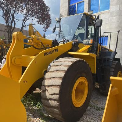 Trabajos de construcción Usado Komatsu WA470 Cargador 204kW Refrigeración por agua Cargadores de segunda mano
