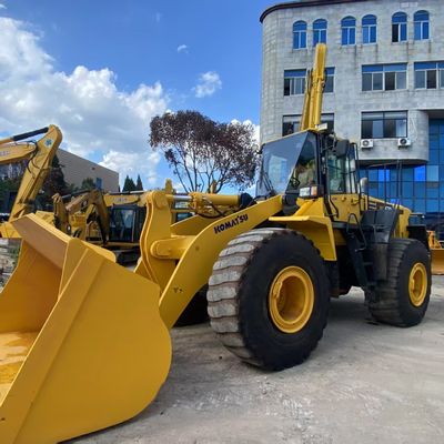 Trabajos de construcción Usado Komatsu WA470 Cargador 204kW Refrigeración por agua Cargadores de segunda mano