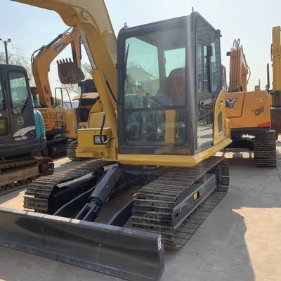 Excavadora de mini-excavadora industrial hidroeléctrica usada Komatsu 70 6500 KG de trabajo pesado