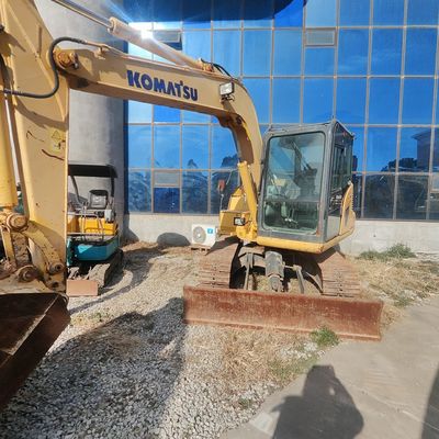 Excavadora de mini-excavadora industrial hidroeléctrica usada Komatsu 70 6500 KG de trabajo pesado