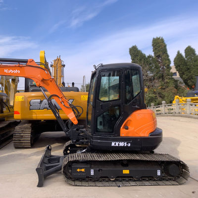 Excavadora de construcción pequeña usada KUBOTA KX161 Excavadora hidráulica de segunda mano